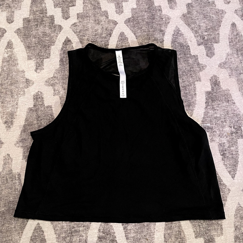 Lululemon cropped tank